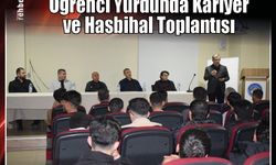 Öğrenci Yurdunda Kariyer ve Hasbihal Toplantısı